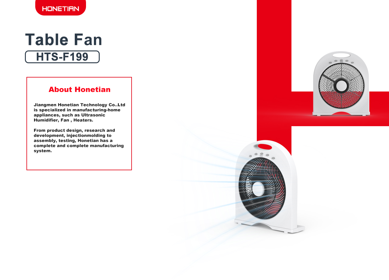 F199 table fan F199 table fan