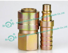 Valve Locking Type Pneumatic Coupling(STELL Brass)