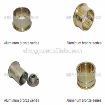 copper steel slide bearing ,bimetal flanged guide bushes