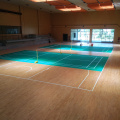 vinyl badminton vloermat met BWF