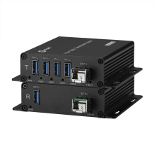 3.0 USB Fiber Optic Extender - Supports USB to LC Fiber, 250 meters