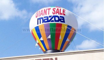 Branded customized inflatable ground ball