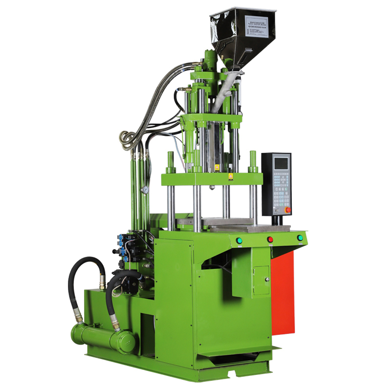 Plastic pick handle vertical injection molding machine