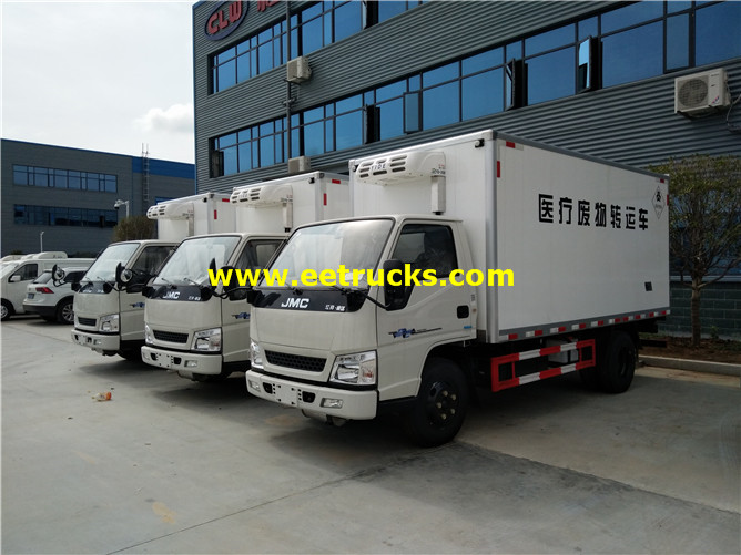 2T JMC Medical Waste Refrigerated Trucks