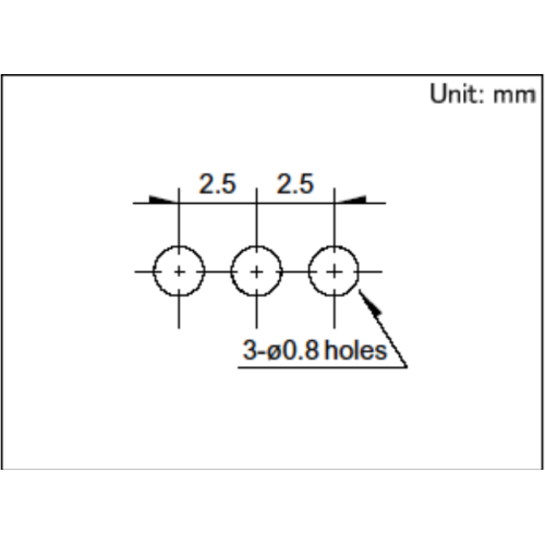 Printed circuit wiring Detection switch