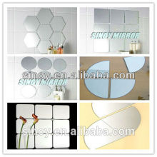 3mm 4mm thickness Decorative Mirror Tile Mirror Ceiling Tile