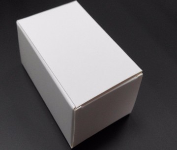 White Simple Design Custom Logo Earring Paper Box