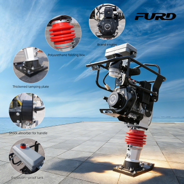 High Frequency Strong Impact Tamping Ground Compactor Frog Rammer for Construction