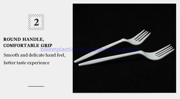 Plastic Cutlery Set Fork for Hotel Dinner