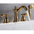 4 Hole Bath Faucet With Hot And Cold