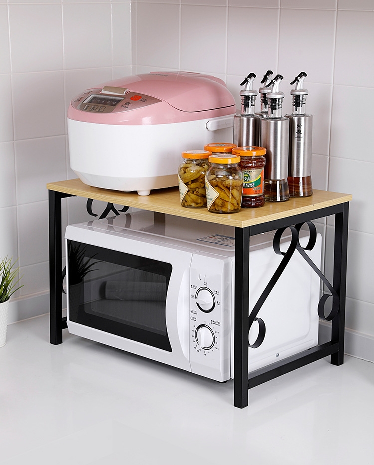 Çift Katlı Mutfak Depolama Rafı Double-Layer Kitchen Storage Rack