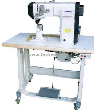 Roller Feed Postbed Sewing Machine with Automatic Thread Trimmer and Backtacking