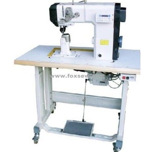 Roller Feed Postbed Sewing Machine with Automatic Thread Trimmer and Backtacking