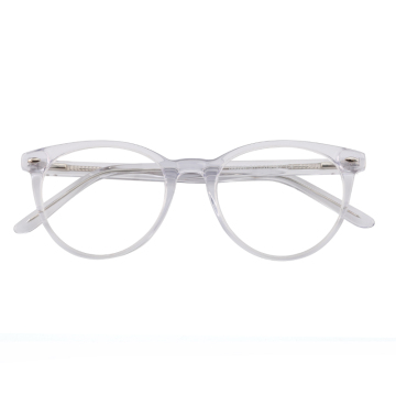 Luxury Brand Pink Sexy Top Light Yellow Acetate Glasses Frames