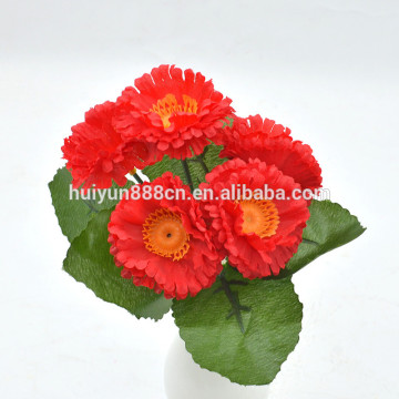 Cheap customrized mini artificial silk bush flower wholesale