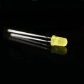 Super Bright 5mm Diflue amarelo LED leitoso difuso