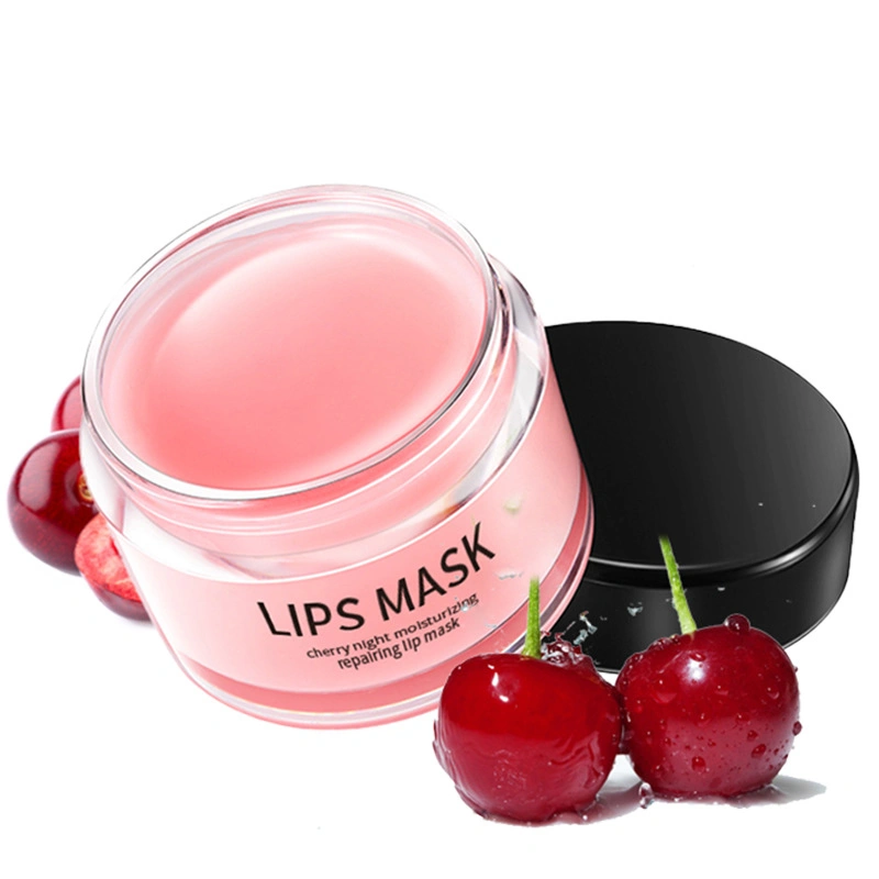 Cherry Lip Mask Repair Drying Peeling Lip Skip Pink Nourishing Day and Night Sleeping Care Lip