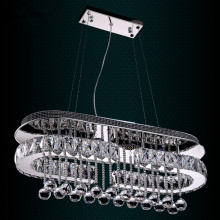 led modern crystal pendant chandelier light