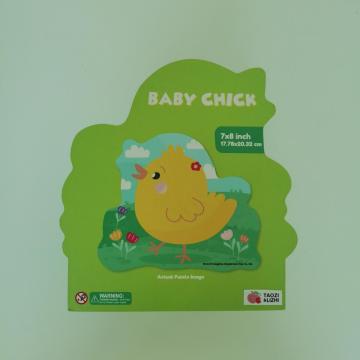 Taozi &amp; Lizhi Matchbox Baby Chick 모양의 퍼즐 24 PC