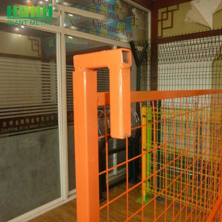 Retractable Safety Construction Temporary Fence Panel