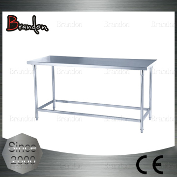 Brandon economic portable stainless steel work table for kitchen