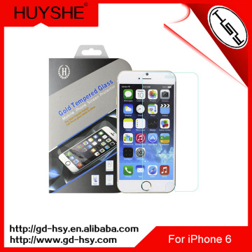 HUYSHE 9h Original Clear Tempered Glass Screen Protector for iPhone 6 plus , Hot Selling for iPhone 6 plus Screen Protector