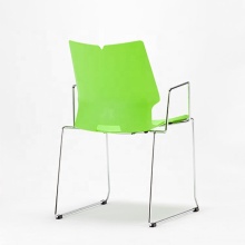 Cheemay Plastic Back Shell Sled Base Office Chair