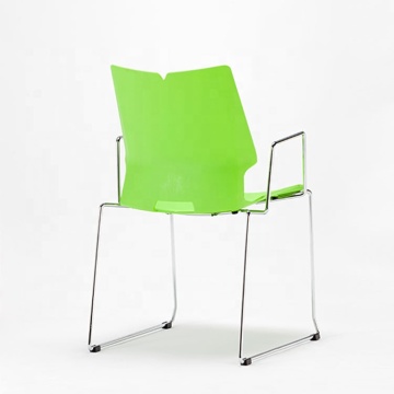 Cheemay Plastic Back Shell Sled Base Office Chair