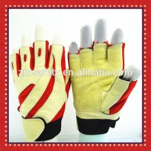 Personnalise en cuir sans doigts gants d\'entrainement