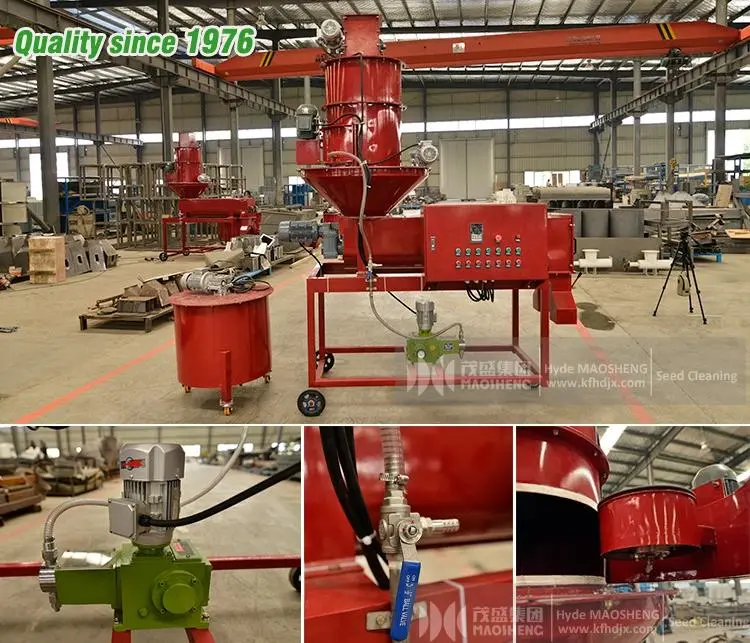 Grain Treatment Equipment Wheat Corn Oat Seed Coating Machine