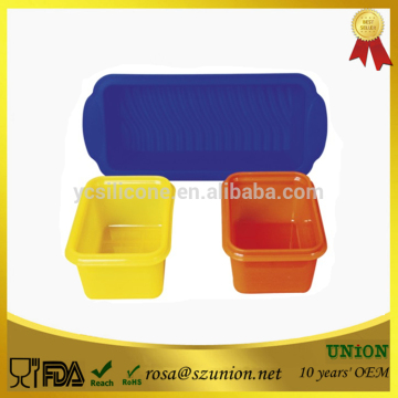 Food grade silicone box food container silicone lunch box set