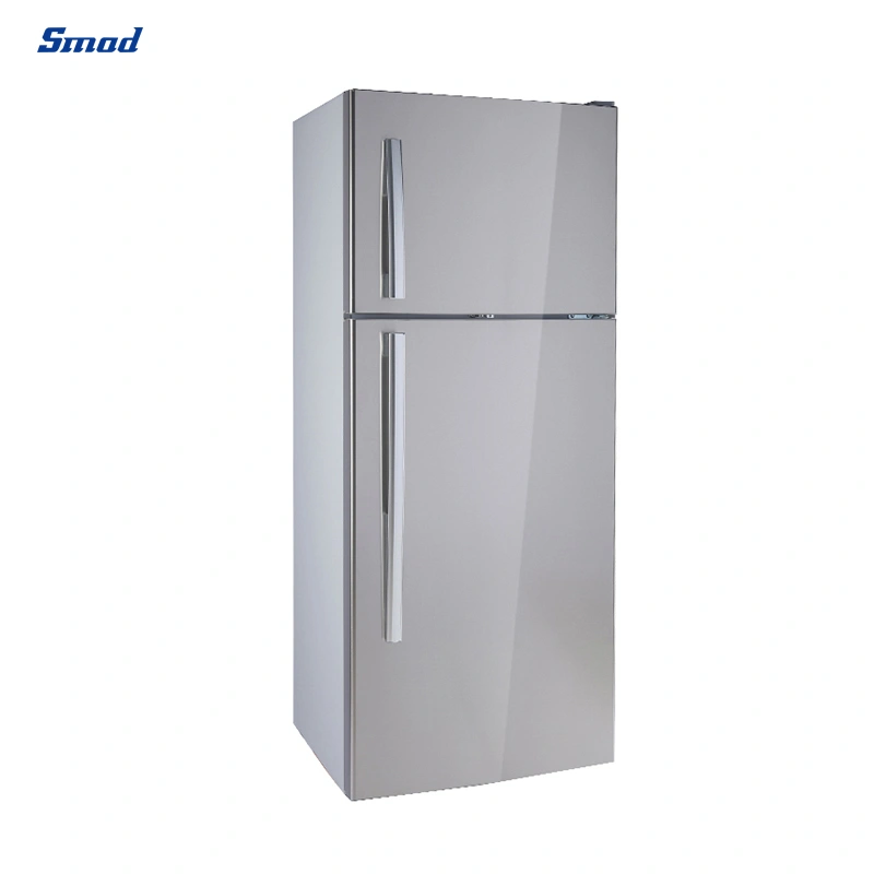 Smad 16.5 Cu. FT Free Standing Double Door Top Freezer Refrigerator for Home Use