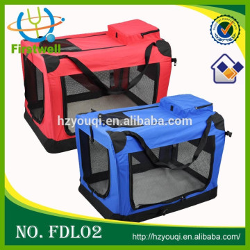 Lightweight Waterproof Crate With Pad Pet Carrier Cage