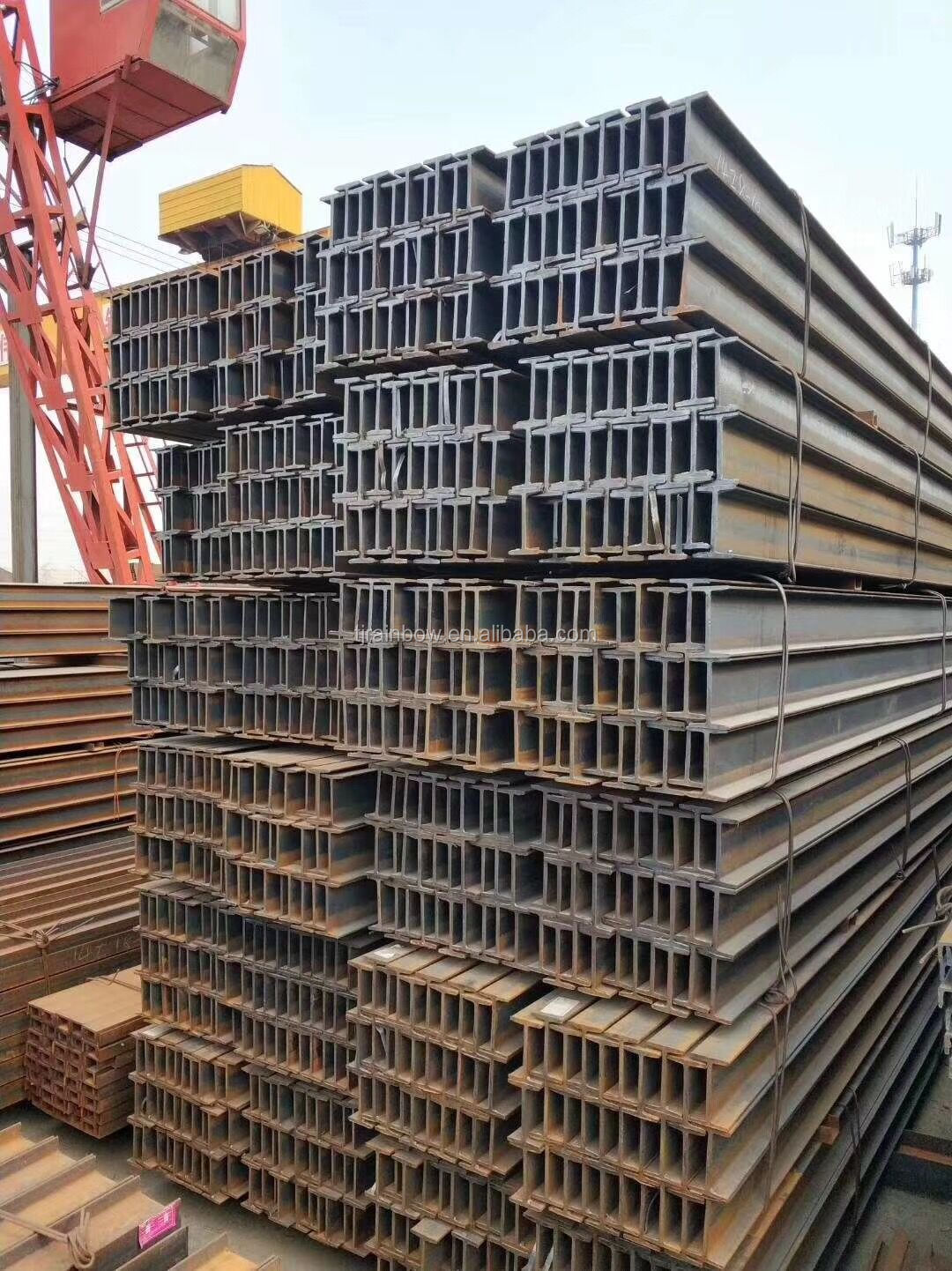 Carbon Steel H Channel Beams Foundation Q235B/Q345B