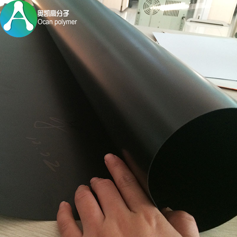 Chinese manufacturers Thickness 0.3mm Matt Black Plastic PVC sheet roll