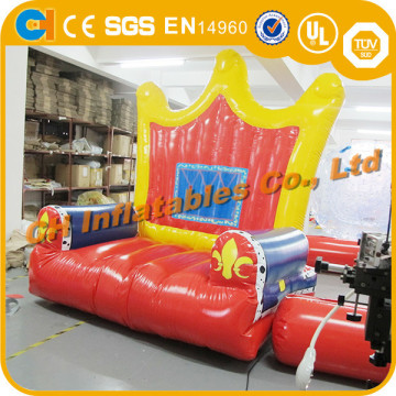 Hot sell inflatable throne,king throne inflatable chair,air sofa chair inflatable sofa chair,