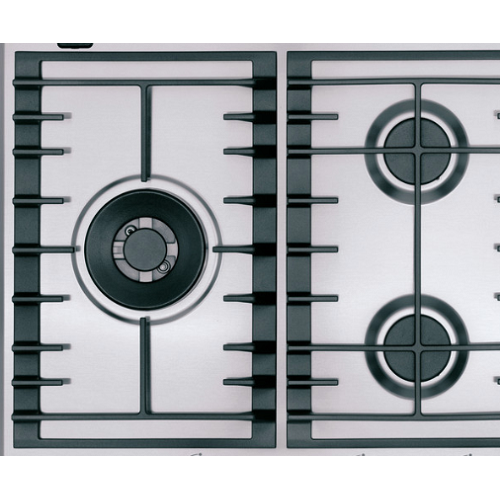 Piani cottura a gas Kitchenaid 5 fuochi in acciaio inox