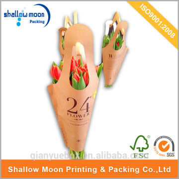 Nice package regular flower paper packaging bags.