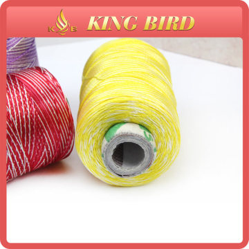 Colorful samll cone embroidery thread for wholesale