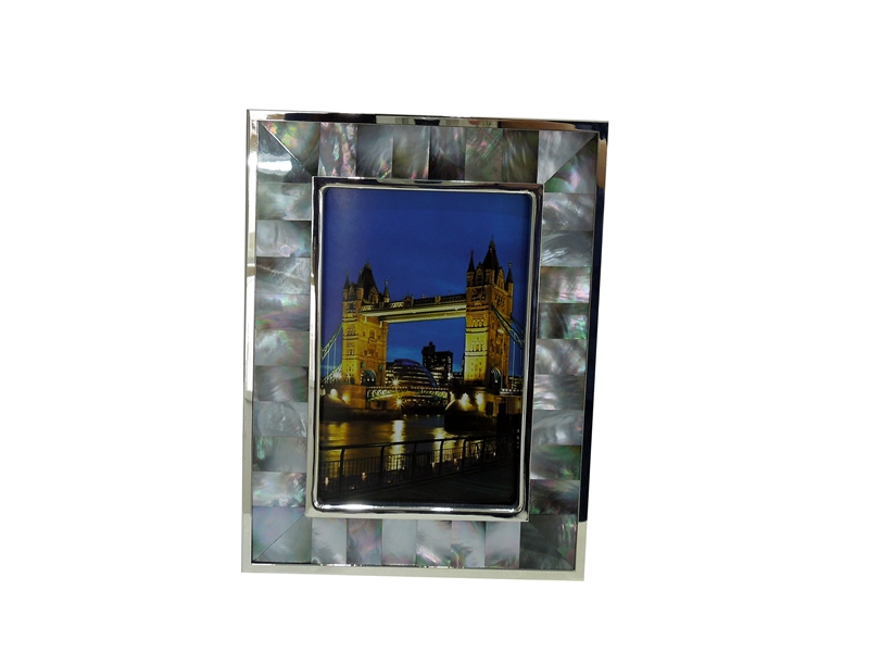 mother of pearl photo frame