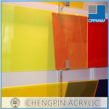 Cast iridescent acrylic sheet