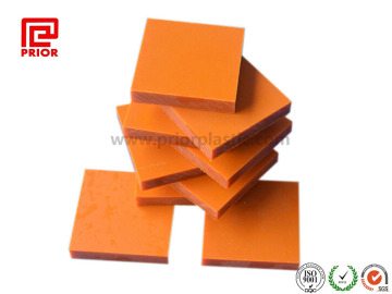 Orange Bakelite Sheet for LCD Test Fixture