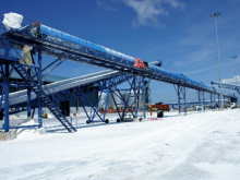 Wire Mesh Belt Conveyor