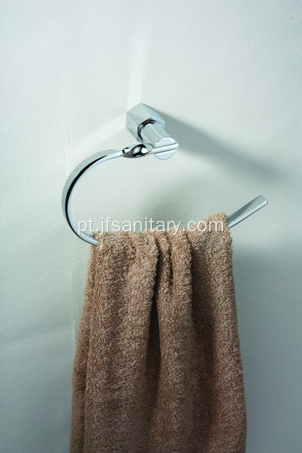 Novo design banheiro pequeno toalha anel