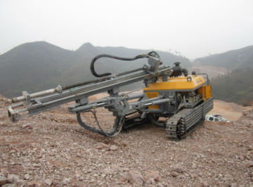 Crawler dth drilling machine