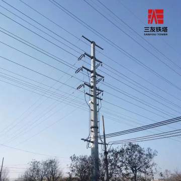 Steel Pipe Pole for Industrial Applications