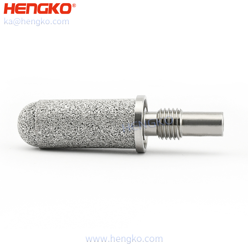 2 0.5 micron 1/2" NPT  1/4" Barb 316L SS stainless steel micro diffusion aeration oxygen stone by HENGKO