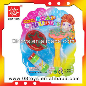 Funy plastic soap bubble