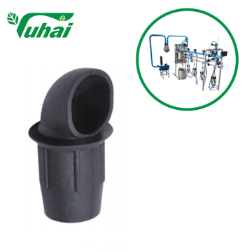 Flexible Rubber Elbow Fittings Color