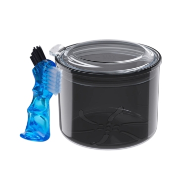 Travel Leak-proof Denture Cup Kit Denture Cup Retainer Soaking Cleaning Case